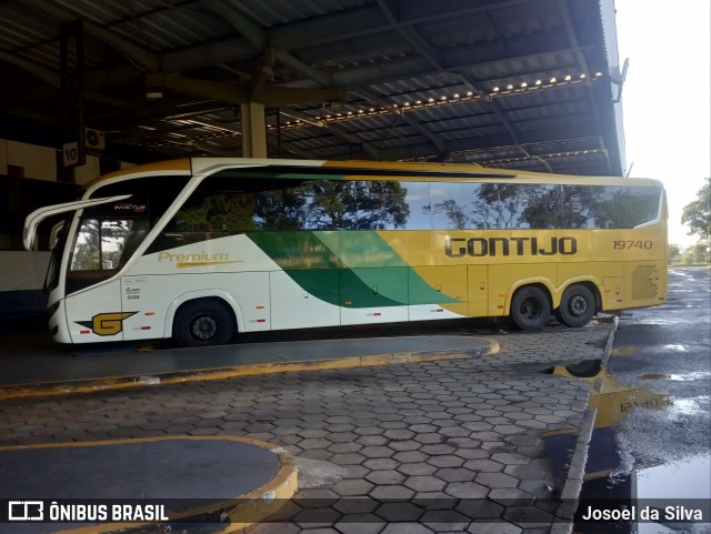 Empresa Gontijo de Transportes 19740 na cidade de Assis, São Paulo, Brasil, por Josoel da Silva. Número da foto: #13142472.