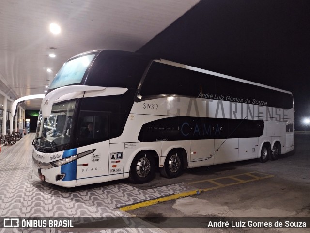 Auto Viação Catarinense 319319 na cidade de Quatro Barras, Paraná, Brasil, por André Luiz Gomes de Souza. Número da foto: #13144741.