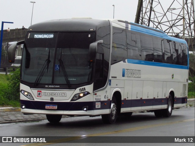 Viação Piracicabana 1508 na cidade de Mongaguá, São Paulo, Brasil, por Mark 12. Número da foto: #13144628.