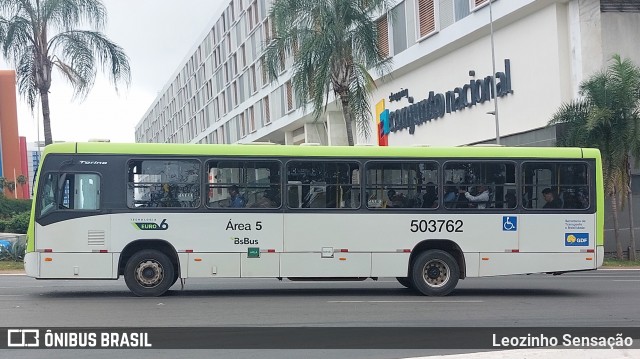 BsBus Mobilidade 503762 na cidade de Brasília, Distrito Federal, Brasil, por Leozinho Sensação. Número da foto: #13144608.