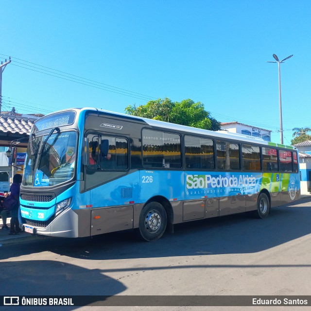 Auto Viação Salineira 226 na cidade de São Pedro da Aldeia, Rio de Janeiro, Brasil, por Eduardo Santos. Número da foto: #13142818.