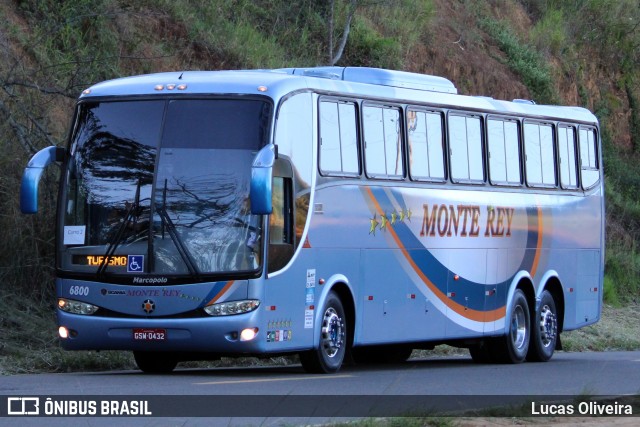 Monte Rey Turismo 6800 na cidade de Itaperuna, Rio de Janeiro, Brasil, por Lucas Oliveira. Número da foto: #13143768.