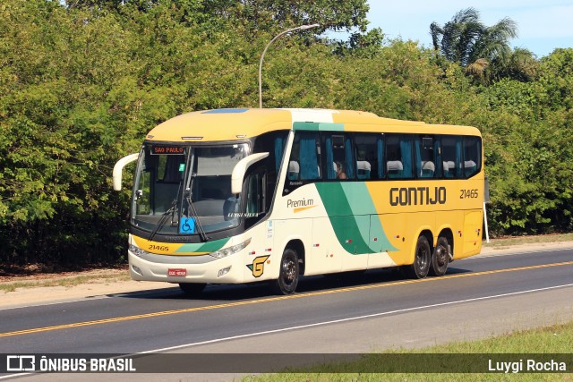 Empresa Gontijo de Transportes 21465 na cidade de Porto Seguro, Bahia, Brasil, por Luygi Rocha. Número da foto: #13143984.