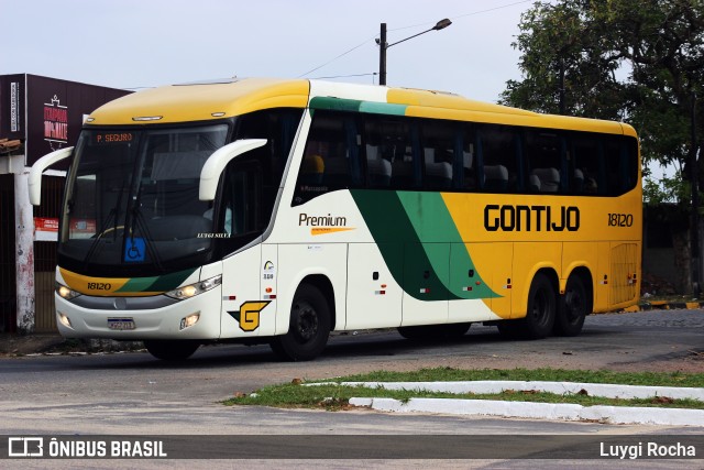 Empresa Gontijo de Transportes 18120 na cidade de Eunápolis, Bahia, Brasil, por Luygi Rocha. Número da foto: #13143974.