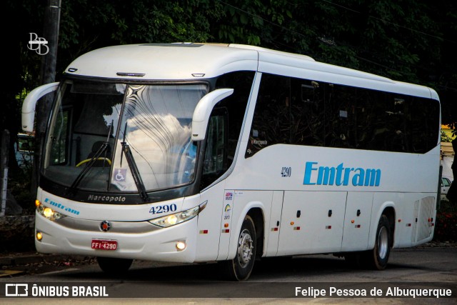 Emtram 4290 na cidade de Salvador, Bahia, Brasil, por Felipe Pessoa de Albuquerque. Número da foto: #13144840.