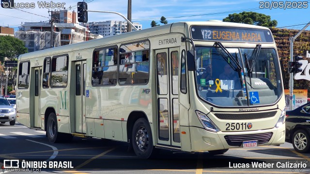 Viação Castelo Branco 25011 na cidade de Curitiba, Paraná, Brasil, por Lucas Weber Calizario. Número da foto: #13142940.