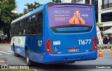 Canasvieiras Transportes 11677 na cidade de Florianópolis, Santa Catarina, Brasil, por Claudio Luiz. Número da foto: #:id.
