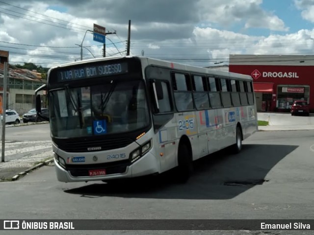 Auto Ônibus São João 24015 na cidade de Feira de Santana, Bahia, Brasil, por Emanuel Silva. Número da foto: #13147421.
