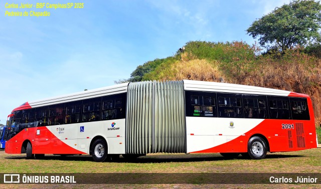 Itajaí Transportes Coletivos 2091 na cidade de Campinas, São Paulo, Brasil, por Carlos Júnior. Número da foto: #13146877.