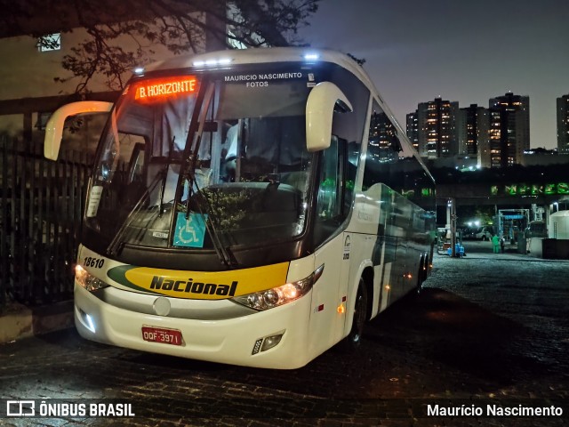 Viação Nacional 18610 na cidade de Belo Horizonte, Minas Gerais, Brasil, por Maurício Nascimento. Número da foto: #13147978.