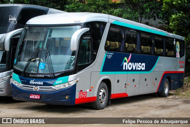 Novisa Transportes Rodoviários e Serviços 0250 na cidade de Salvador, Bahia, Brasil, por Felipe Pessoa de Albuquerque. Número da foto: #13147816.