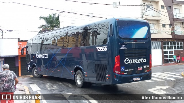 Viação Cometa 721536 na cidade de Aparecida, São Paulo, Brasil, por Alex Ramos Ribeiro. Número da foto: #13147909.