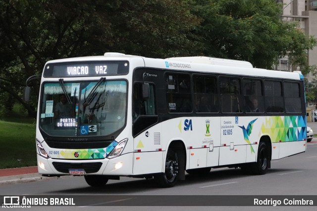 Viação Vaz 02 605 na cidade de Barueri, São Paulo, Brasil, por Rodrigo Coimbra. Número da foto: #13145596.
