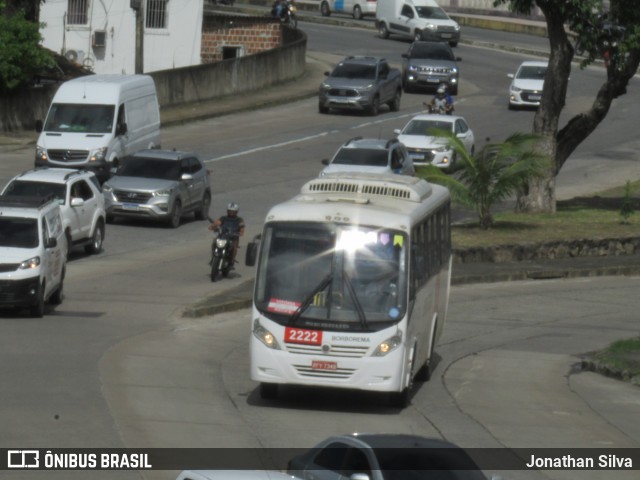 Borborema Imperial Transportes 2222 na cidade de Recife, Pernambuco, Brasil, por Jonathan Silva. Número da foto: #13145378.