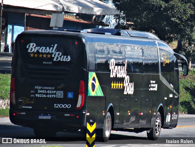Brasil Bus 12000 na cidade de Santos Dumont, Minas Gerais, Brasil, por Isaias Ralen. Número da foto: #13146985.