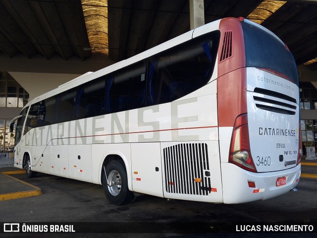 Auto Viação Catarinense 3460 na cidade de Lages, Santa Catarina, Brasil, por LUCAS NASCIMENTO. Número da foto: #13145317.