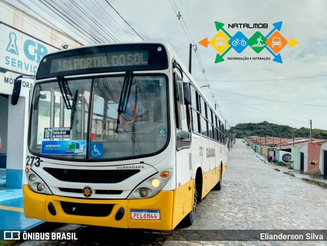 Transportes Guanabara 273 na cidade de Extremoz, Rio Grande do Norte, Brasil, por Elianderson Silva. Número da foto: #13146418.