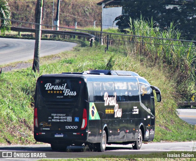 Brasil Bus 12000 na cidade de Santos Dumont, Minas Gerais, Brasil, por Isaias Ralen. Número da foto: #13146979.