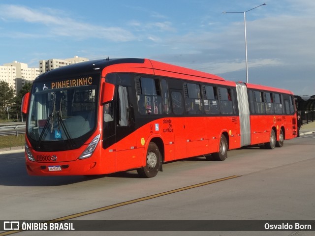 Auto Viação São José dos Pinhais EE603 na cidade de Curitiba, Paraná, Brasil, por Osvaldo Born. Número da foto: #13147701.