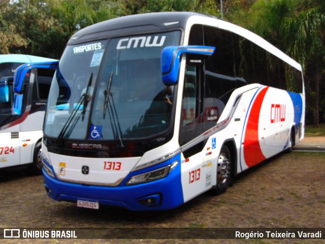 CMW Transportes 1313 na cidade de Campinas, São Paulo, Brasil, por Rogério Teixeira Varadi. Número da foto: #13146244.