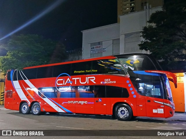 Cia Tur Turismo 023 na cidade de Belo Horizonte, Minas Gerais, Brasil, por Douglas Yuri. Número da foto: #13145501.