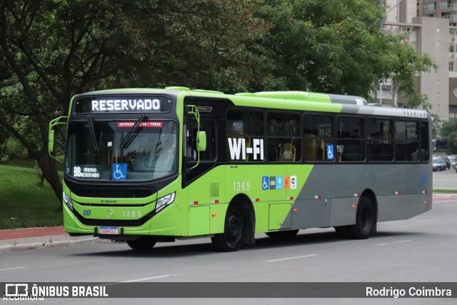 BB Transportes e Turismo 1385 na cidade de Barueri, São Paulo, Brasil, por Rodrigo Coimbra. Número da foto: #13146060.