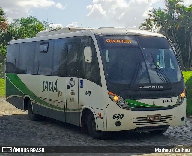 Viação Jauá 640 na cidade de Santo Antônio de Jesus, Bahia, Brasil, por Matheus Calhau. Número da foto: #13145486.