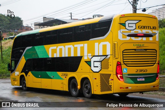Empresa Gontijo de Transportes 23150 na cidade de Salvador, Bahia, Brasil, por Felipe Pessoa de Albuquerque. Número da foto: #13147866.