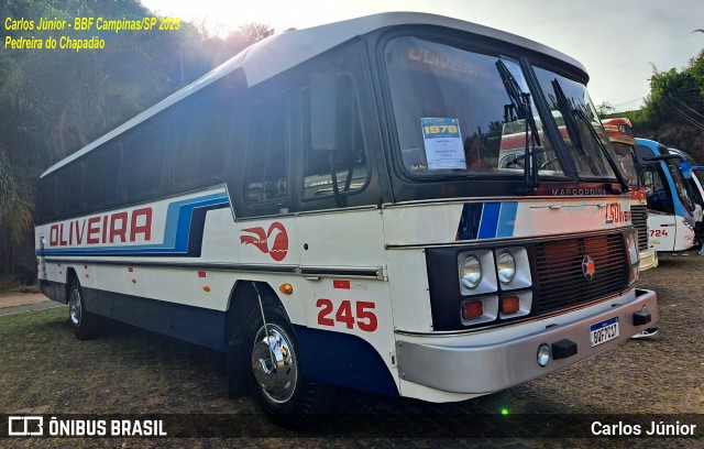 Viação Oliveira 245 na cidade de Campinas, São Paulo, Brasil, por Carlos Júnior. Número da foto: #13145735.