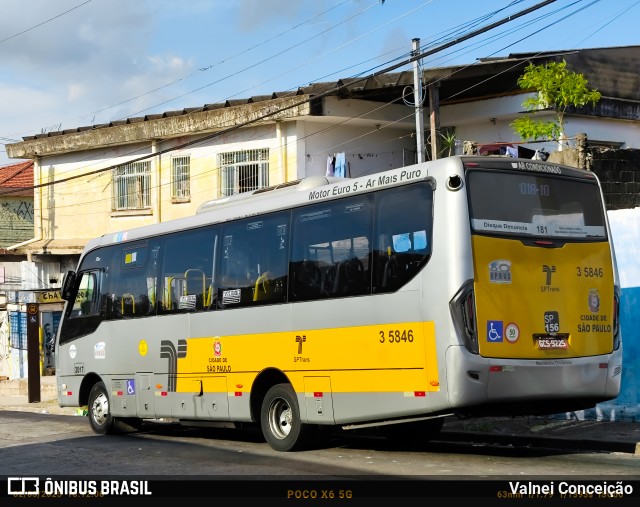 Upbus Qualidade em Transportes 3 5846 na cidade de São Paulo, São Paulo, Brasil, por Valnei Conceição. Número da foto: #13147959.