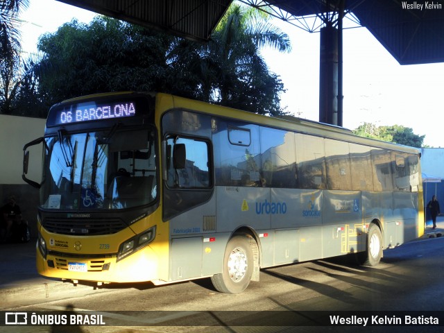 City Transporte Urbano Intermodal Sorocaba 2739 na cidade de Sorocaba, São Paulo, Brasil, por Weslley Kelvin Batista. Número da foto: #13145668.