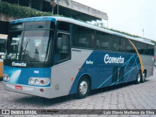 Viação Cometa 7691 na cidade de Belo Horizonte, Minas Gerais, Brasil, por Luiz Otavio Matheus da Silva. Número da foto: #13146104.