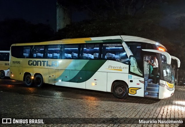 Empresa Gontijo de Transportes 19195 na cidade de Belo Horizonte, Minas Gerais, Brasil, por Maurício Nascimento. Número da foto: #13147938.