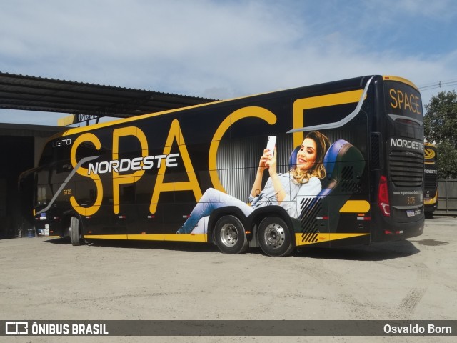 Expresso Nordeste 6175 na cidade de Curitiba, Paraná, Brasil, por Osvaldo Born. Número da foto: #13147496.