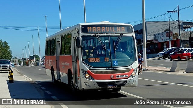 Maravilha Auto Ônibus ITB-06.02.065 na cidade de Itaboraí, Rio de Janeiro, Brasil, por João Pedro Lima Fonseca. Número da foto: #13146731.