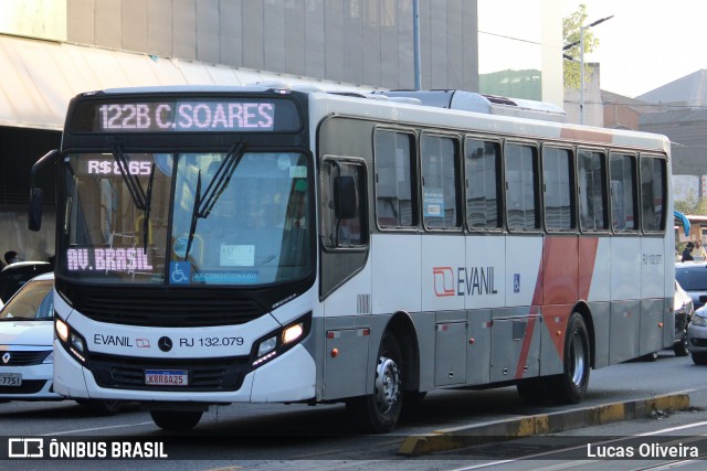 Evanil Transportes e Turismo RJ 132.079 na cidade de Rio de Janeiro, Rio de Janeiro, Brasil, por Lucas Oliveira. Número da foto: #13147129.