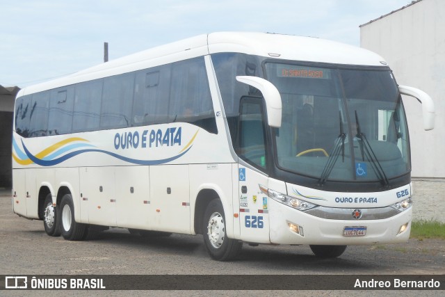 Viação Ouro e Prata 626 na cidade de Tramandaí, Rio Grande do Sul, Brasil, por Andreo Bernardo. Número da foto: #13146971.