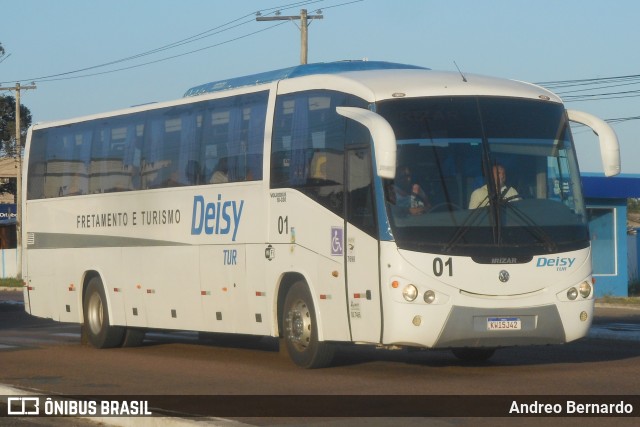 Deisy Tur Fretamento e Turismo 01 na cidade de Tramandaí, Rio Grande do Sul, Brasil, por Andreo Bernardo. Número da foto: #13147007.