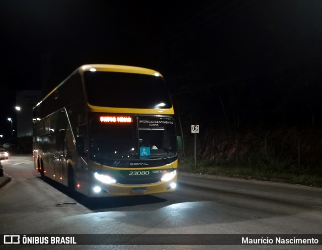 Empresa Gontijo de Transportes 23080 na cidade de Belo Horizonte, Minas Gerais, Brasil, por Maurício Nascimento. Número da foto: #13147930.
