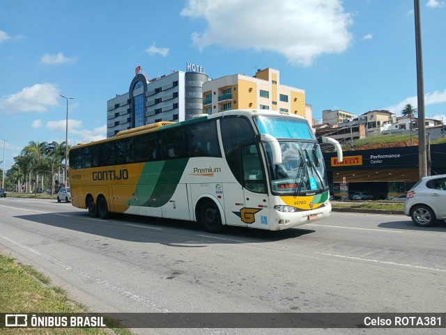 Empresa Gontijo de Transportes 14780 na cidade de Ipatinga, Minas Gerais, Brasil, por Celso ROTA381. Número da foto: #13146955.
