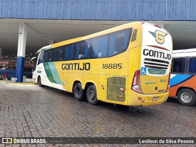 Empresa Gontijo de Transportes 18885 na cidade de Caruaru, Pernambuco, Brasil, por Lenilson da Silva Pessoa. Número da foto: #13147080.