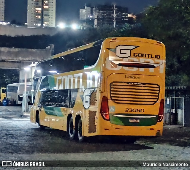 Empresa Gontijo de Transportes 23080 na cidade de Belo Horizonte, Minas Gerais, Brasil, por Maurício Nascimento. Número da foto: #13147932.