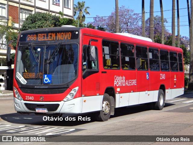 Viação Belém Novo 2340 na cidade de Porto Alegre, Rio Grande do Sul, Brasil, por Otávio dos Reis . Número da foto: #13145898.