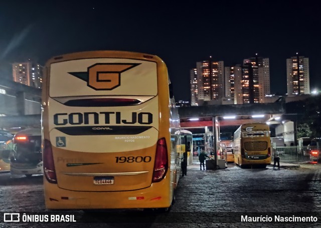 Empresa Gontijo de Transportes 19800 na cidade de Belo Horizonte, Minas Gerais, Brasil, por Maurício Nascimento. Número da foto: #13147757.
