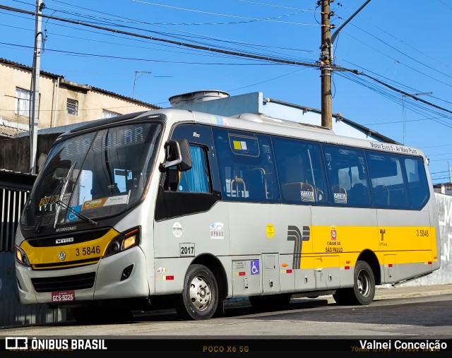 Upbus Qualidade em Transportes 3 5846 na cidade de São Paulo, São Paulo, Brasil, por Valnei Conceição. Número da foto: #13145093.