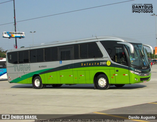 Turin Transportes RJ 678.011 na cidade de Duque de Caxias, Rio de Janeiro, Brasil, por Danilo Augusto. Número da foto: #13147181.