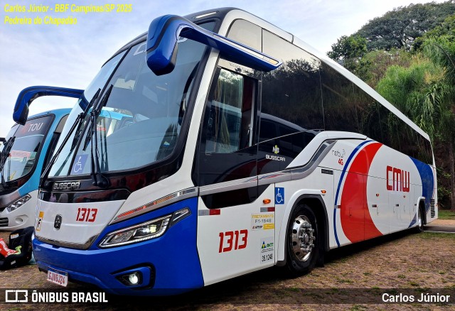 CMW Transportes 1313 na cidade de Campinas, São Paulo, Brasil, por Carlos Júnior. Número da foto: #13145779.