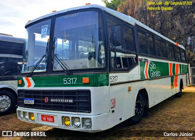 Cia. São Geraldo de Viação 5317 na cidade de Campinas, São Paulo, Brasil, por Carlos Júnior. Número da foto: #13145583.
