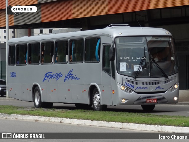 Expresso Vitória Bahia 3808 na cidade de Salvador, Bahia, Brasil, por Ícaro Chagas. Número da foto: #13146749.