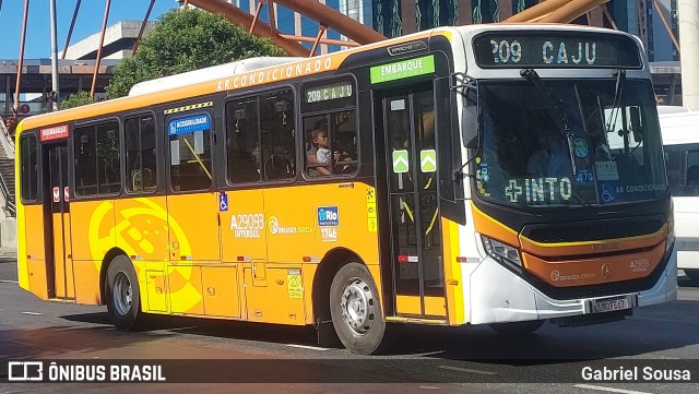 Empresa de Transportes Braso Lisboa A29093 na cidade de Rio de Janeiro, Rio de Janeiro, Brasil, por Gabriel Sousa. Número da foto: #13146835.